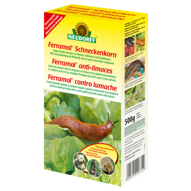 Ferramol Schneckenkörner gegen Schnecken 500g
